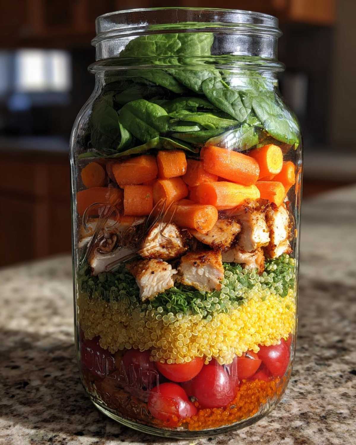 Colorful Mason Jar Salads for Easy Meal Prep - detail 2