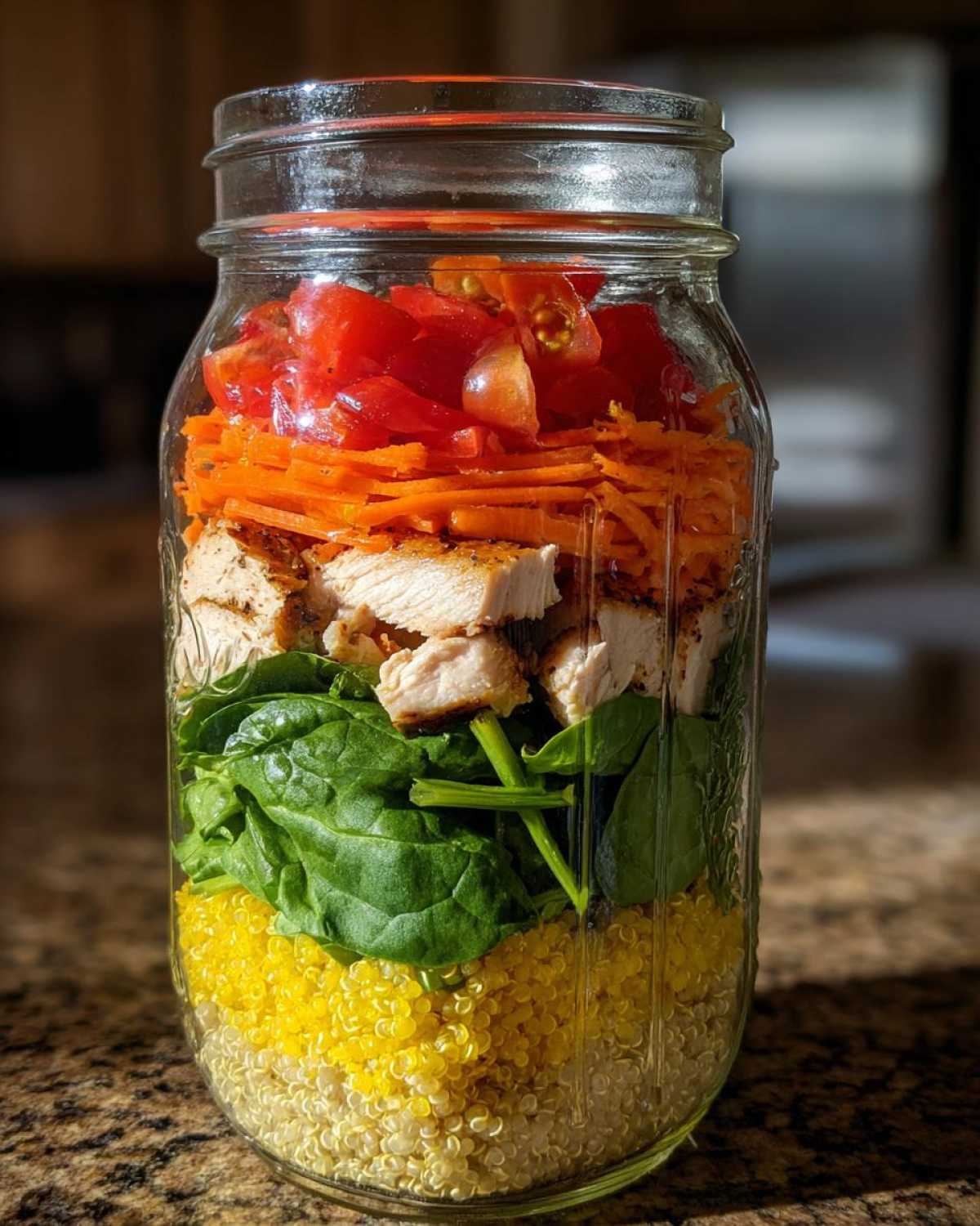 Colorful Mason Jar Salads for Easy Meal Prep - detail 3