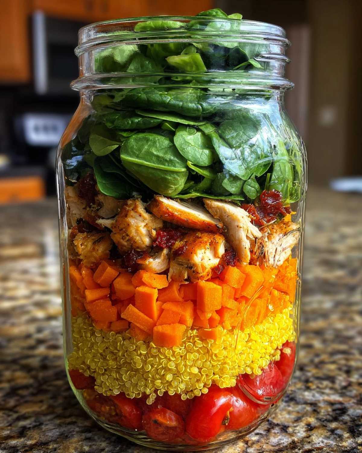 Colorful Mason Jar Salads for Easy Meal Prep - detail 4