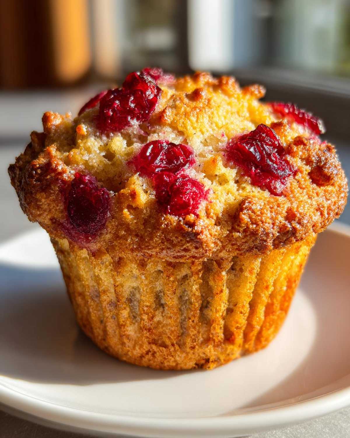 Cranberry Orange Muffins (Healthy) - detail 2