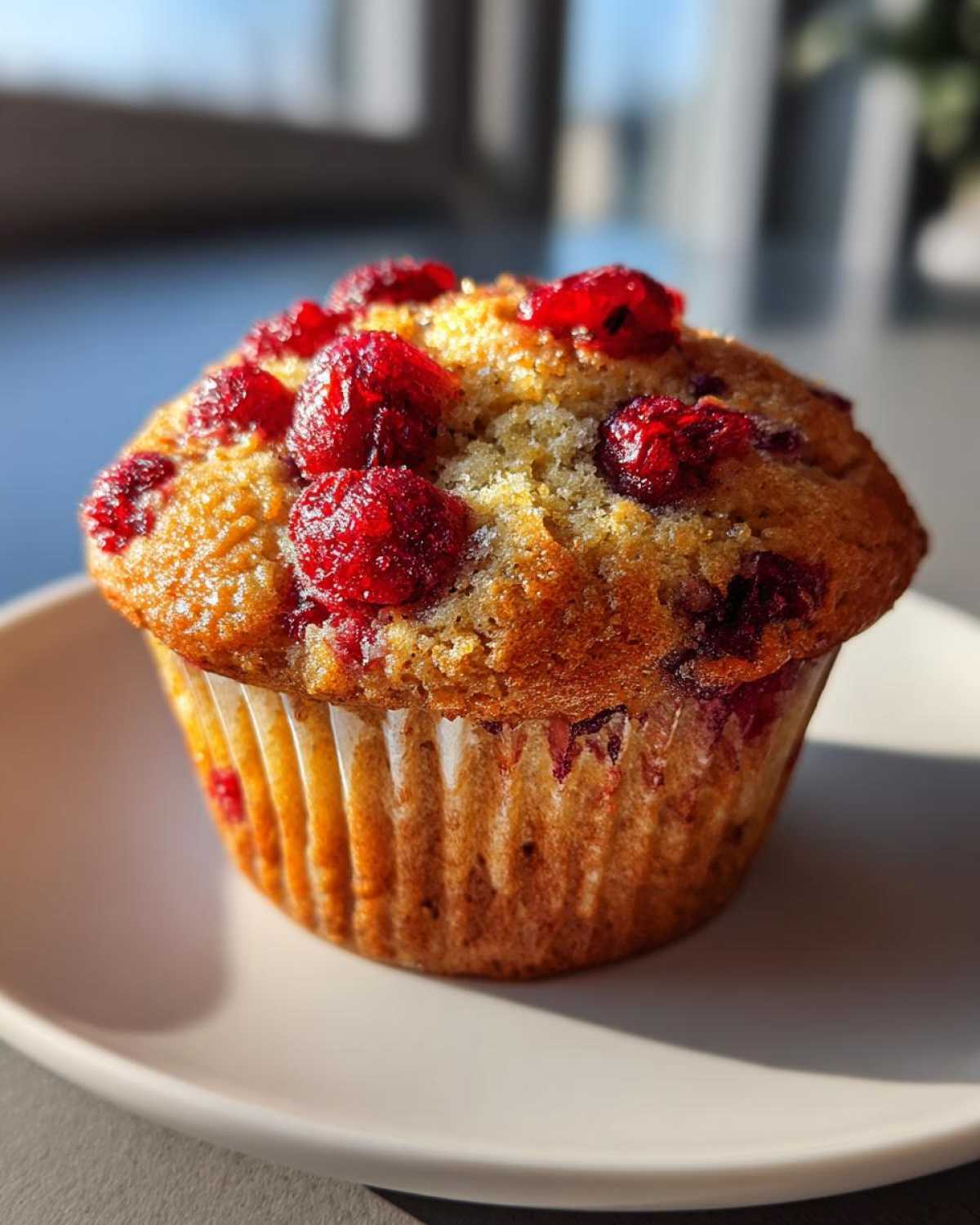 Cranberry Orange Muffins (Healthy) - detail 3