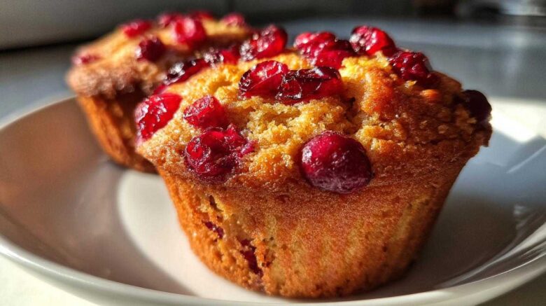 Cranberry Orange Muffins (Healthy)