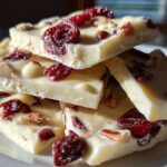 Cranberry White Chocolate Bark