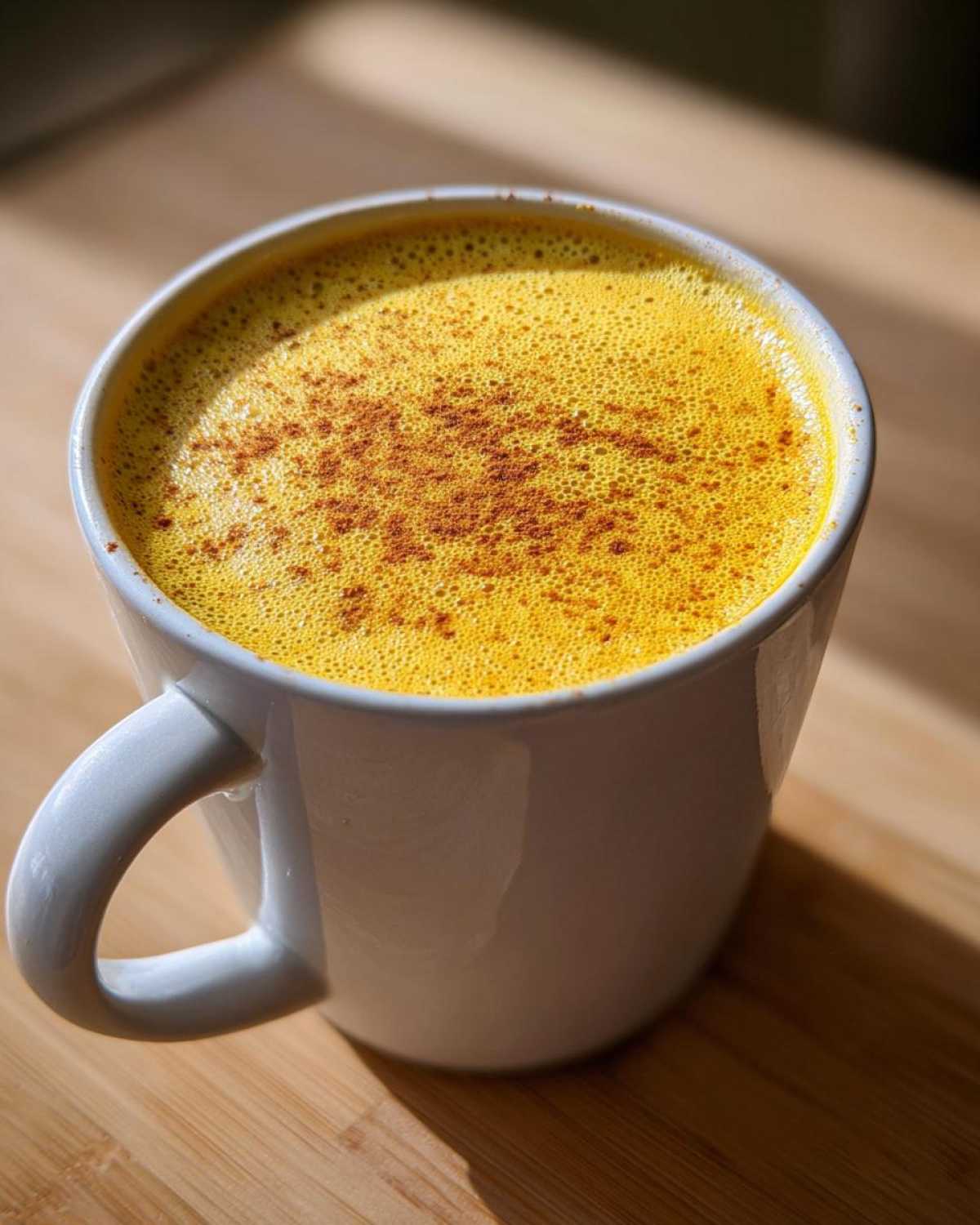 Creamy Golden Milk Latte - detail 3
