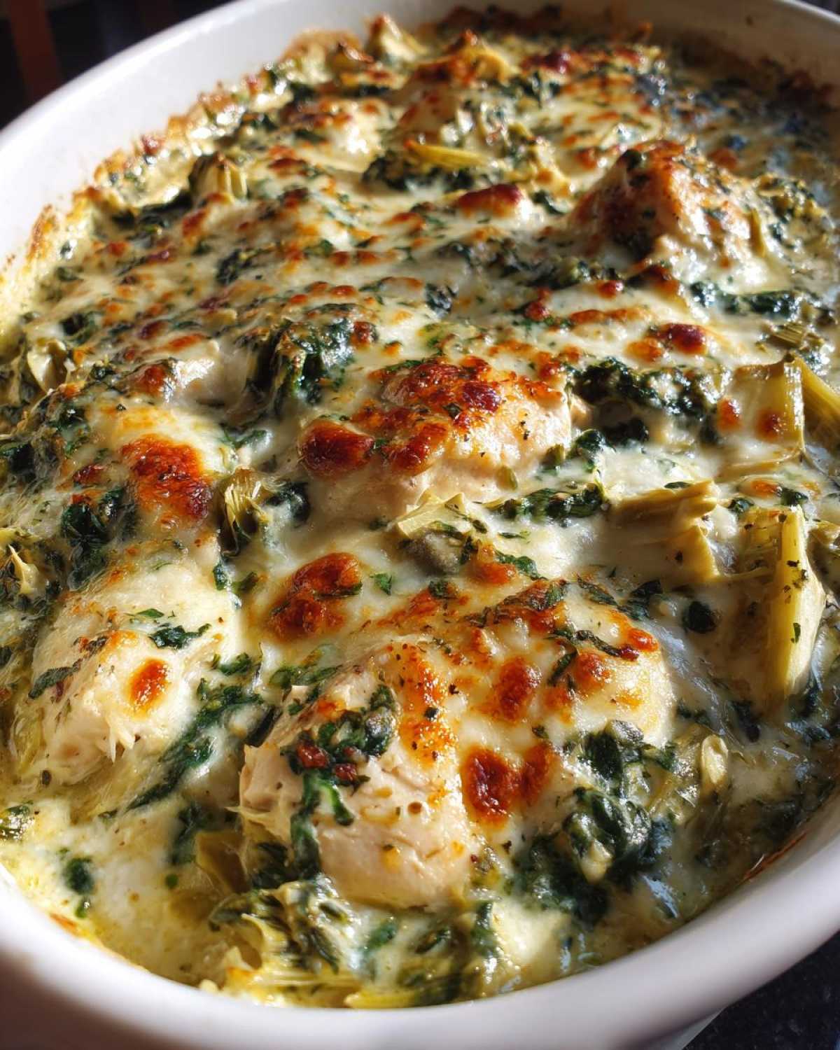 Creamy Spinach Artichoke Chicken - detail 2