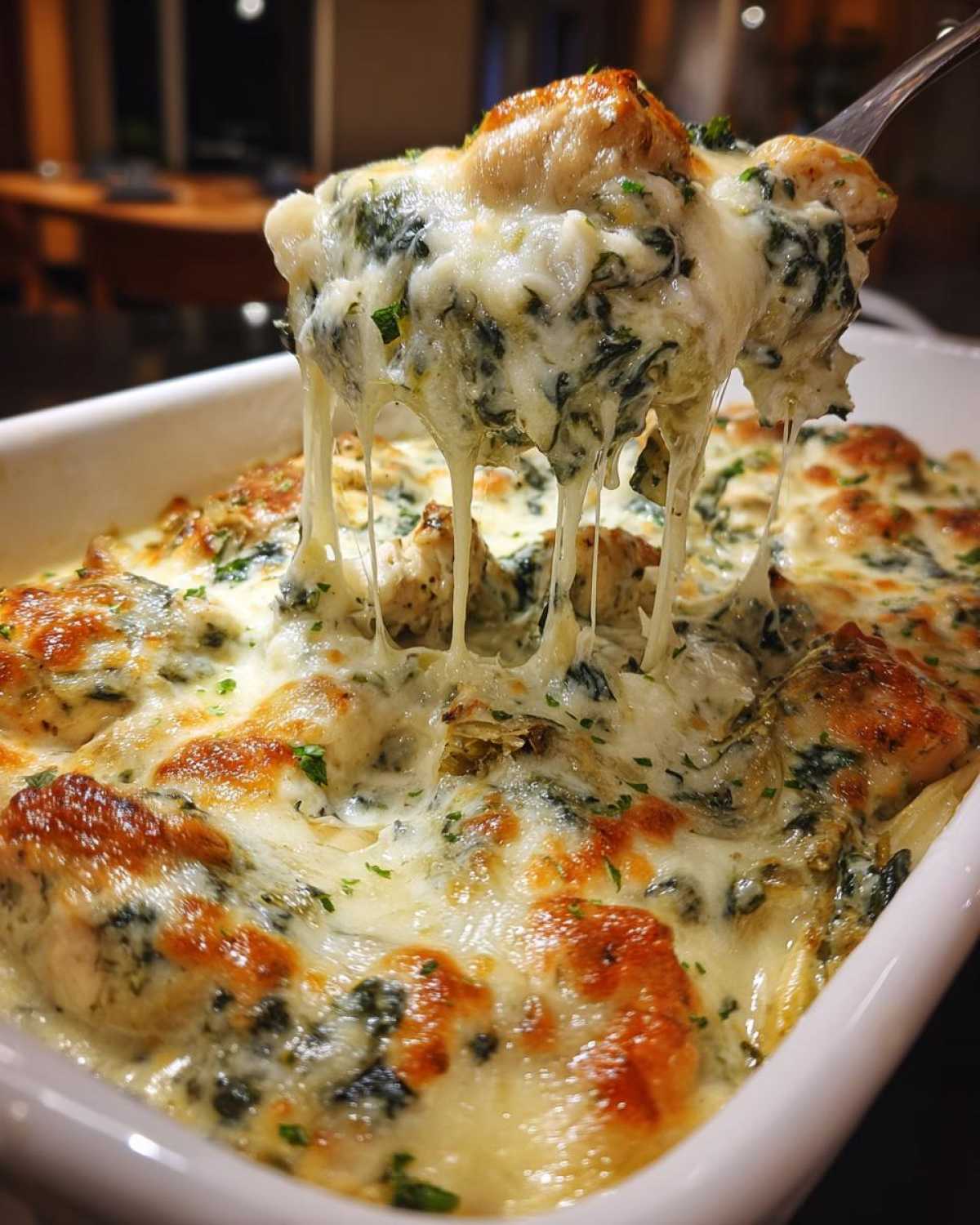 Creamy Spinach Artichoke Chicken - detail 4