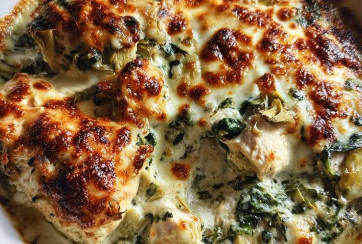 Creamy Spinach Artichoke Chicken