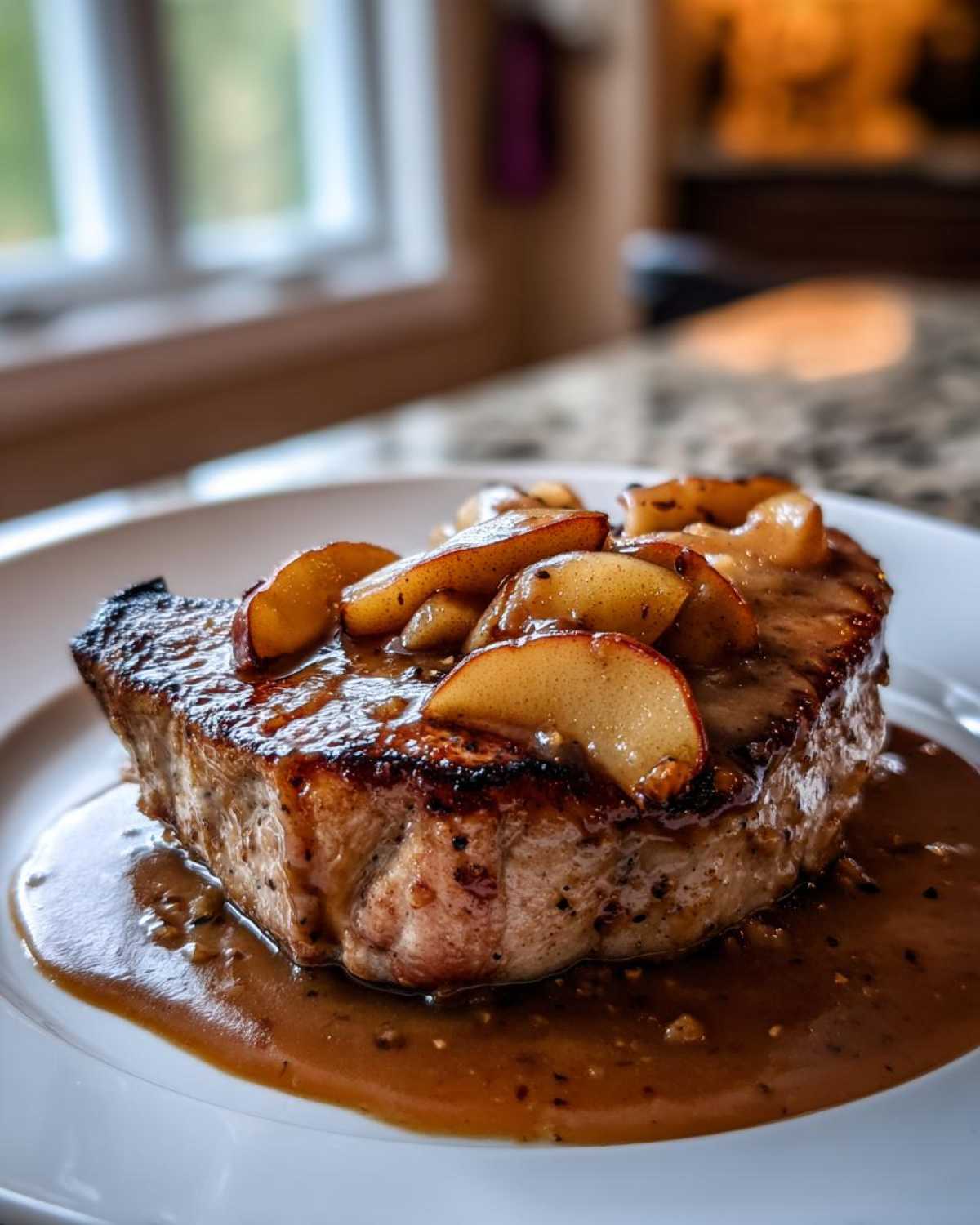 Crockpot Maple Apple Pork Chops - detail 3