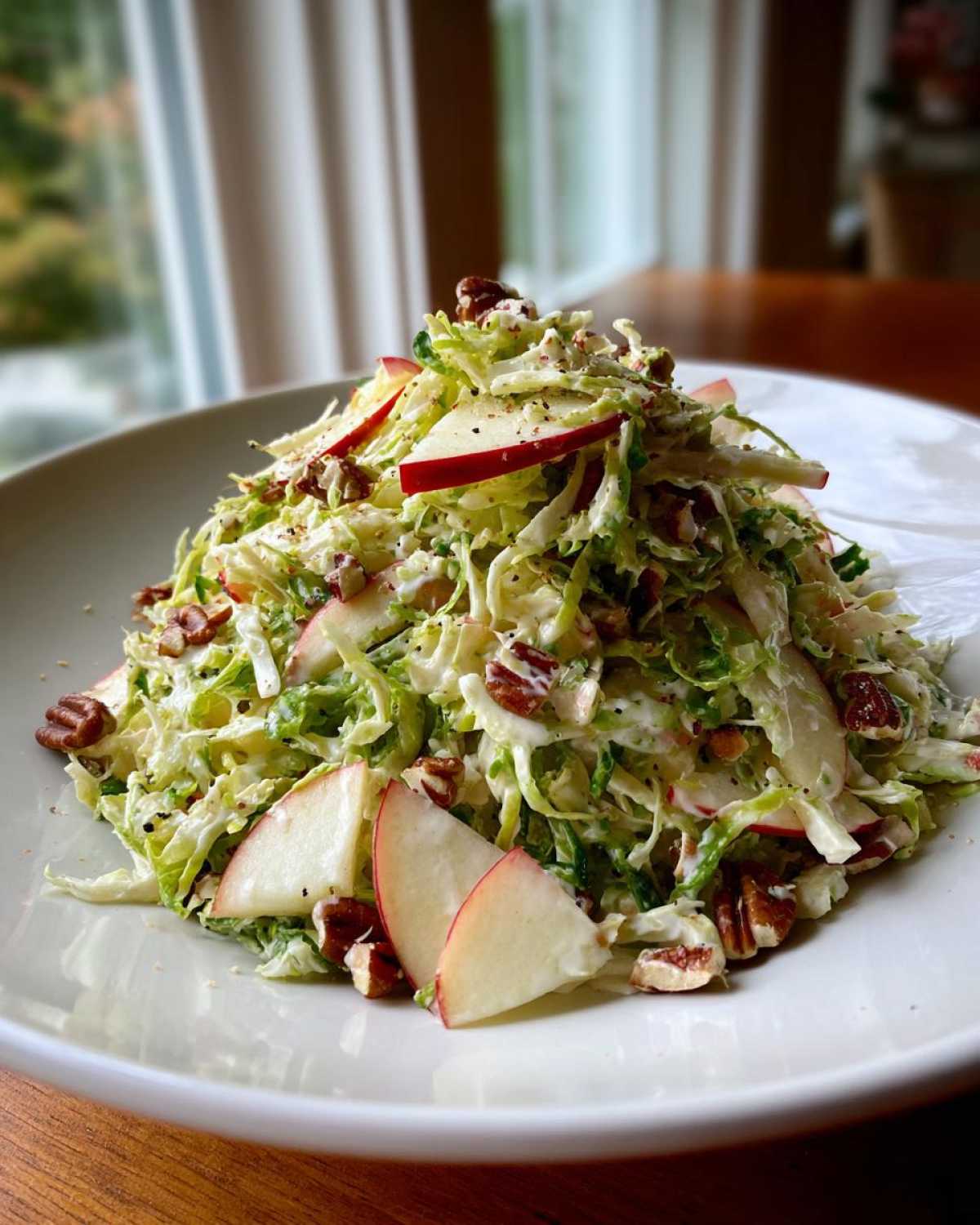 Crunchy Apple Brussels Sprout Slaw - detail 3