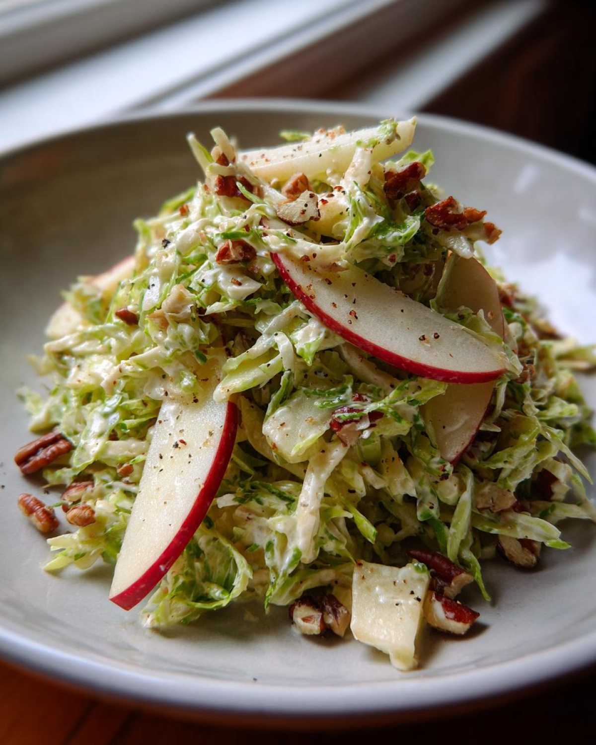 Crunchy Apple Brussels Sprout Slaw - detail 4