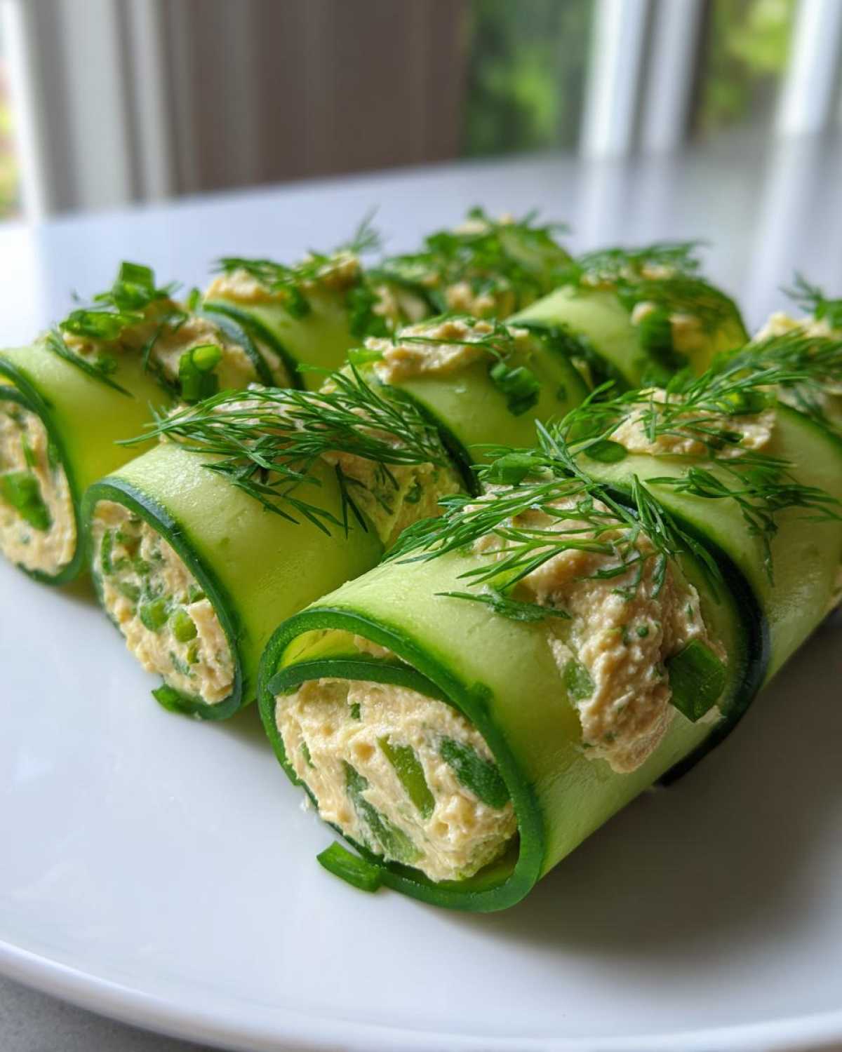 Cucumber Hummus Roll-Ups - detail 3