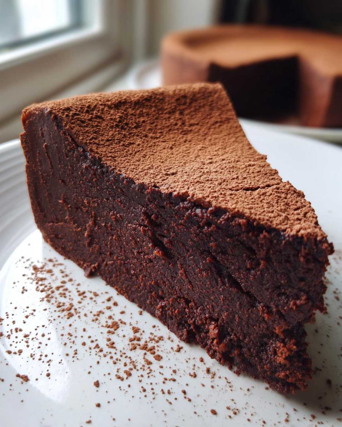 Decadent Flourless Chocolate Cake - detail 2