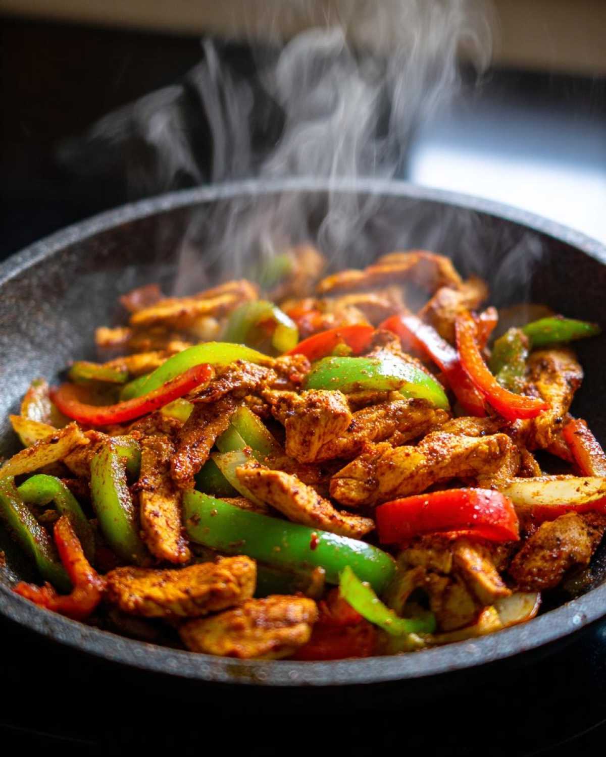 Easy Chicken Fajita Skillet - detail 1