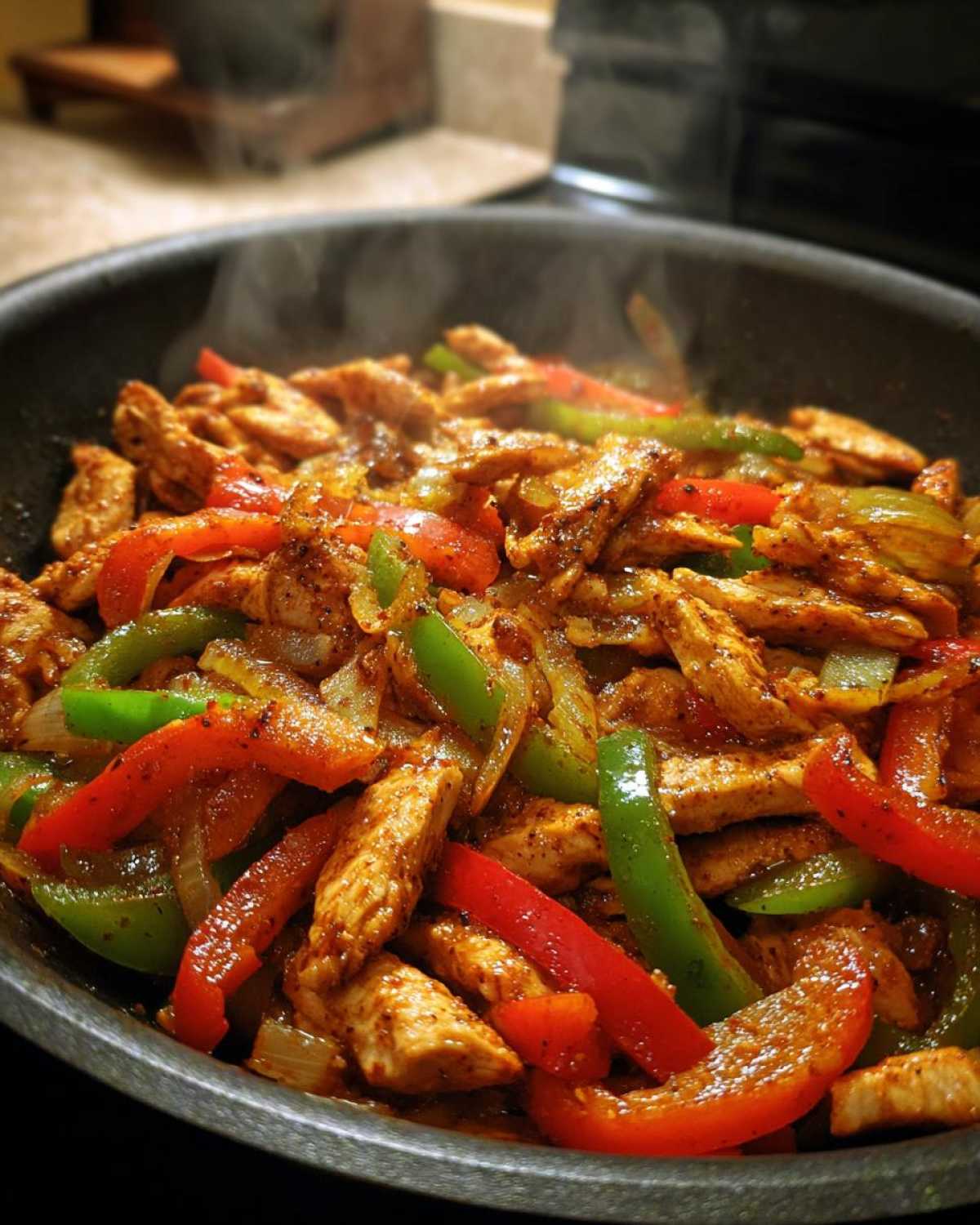 Easy Chicken Fajita Skillet - detail 2