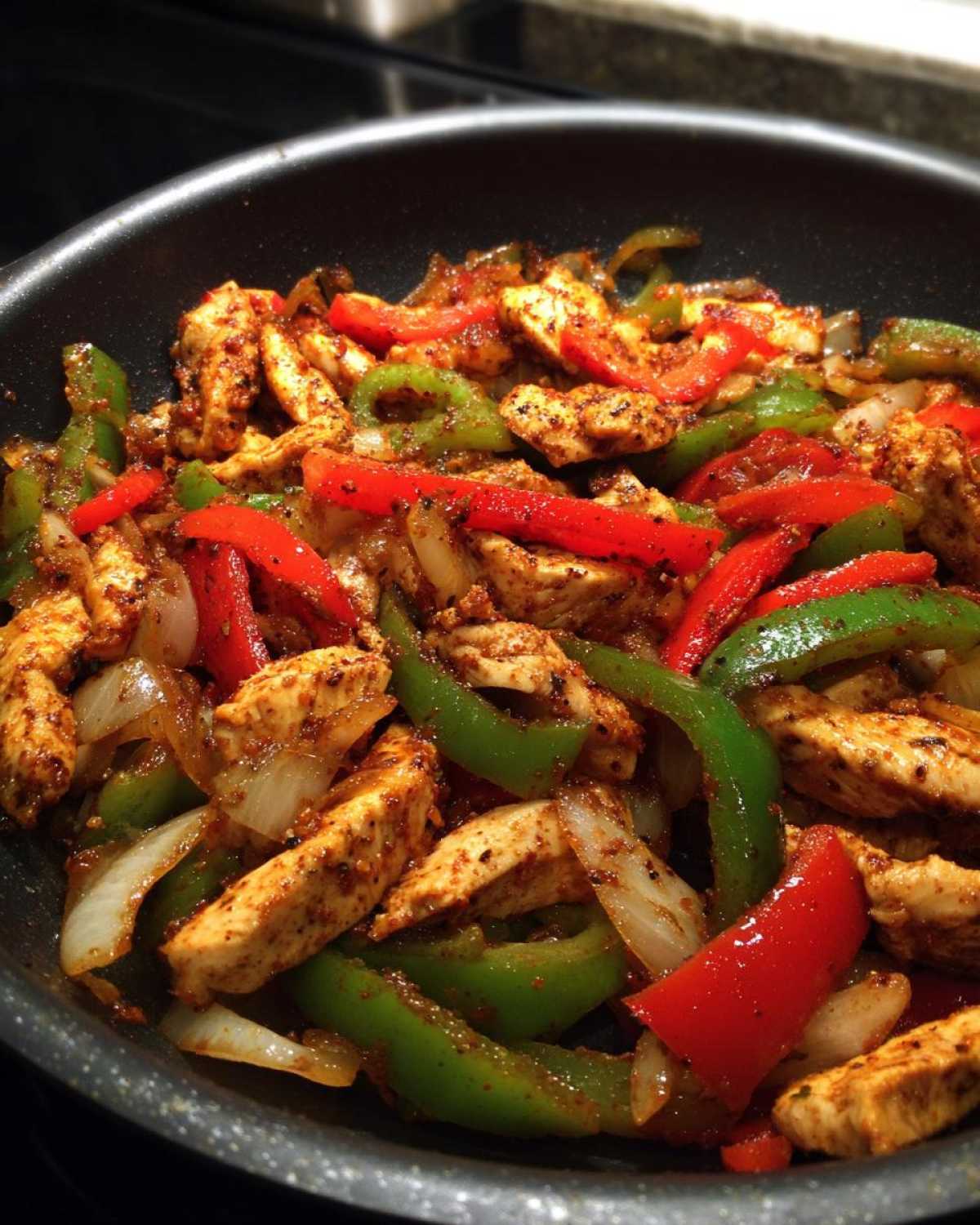 Easy Chicken Fajita Skillet - detail 3