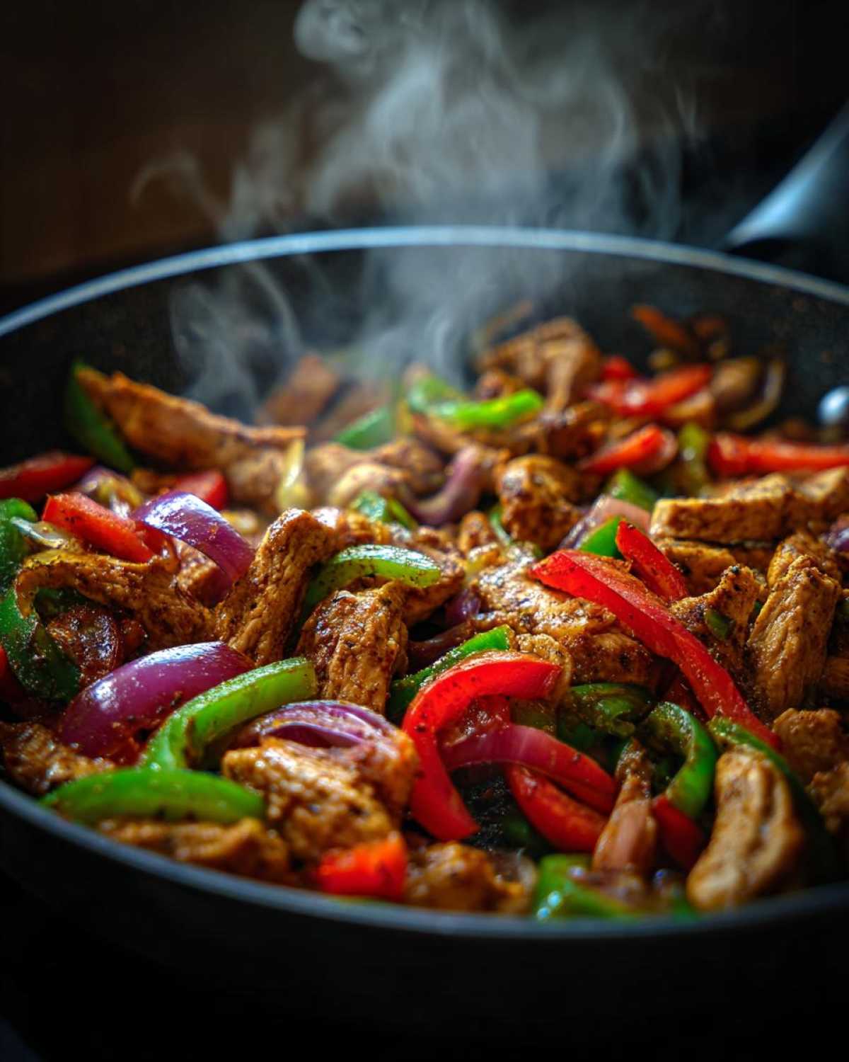Easy Chicken Fajita Skillet - detail 4
