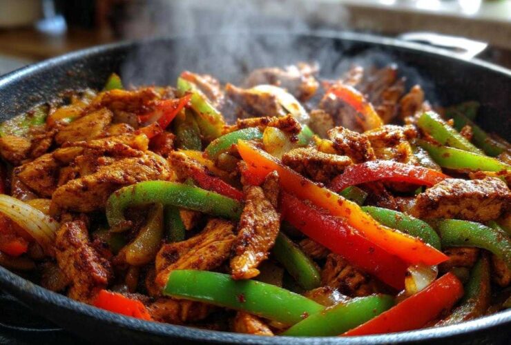 Easy Chicken Fajita Skillet
