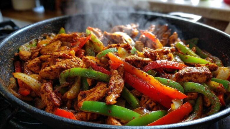 Easy Chicken Fajita Skillet