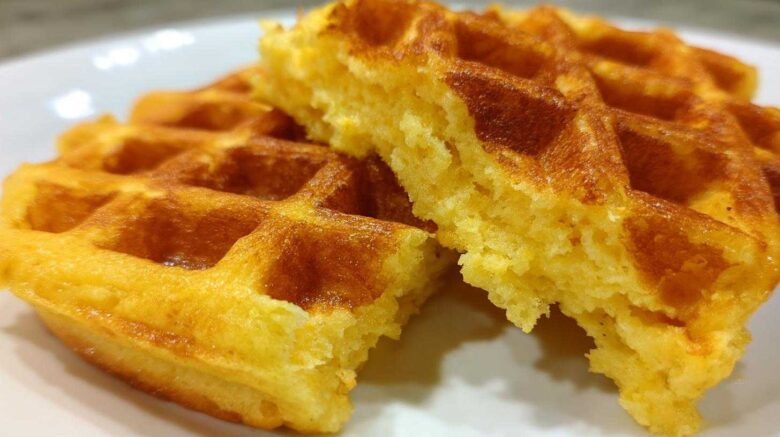 Egg-Free Vegan Cornbread Waffles