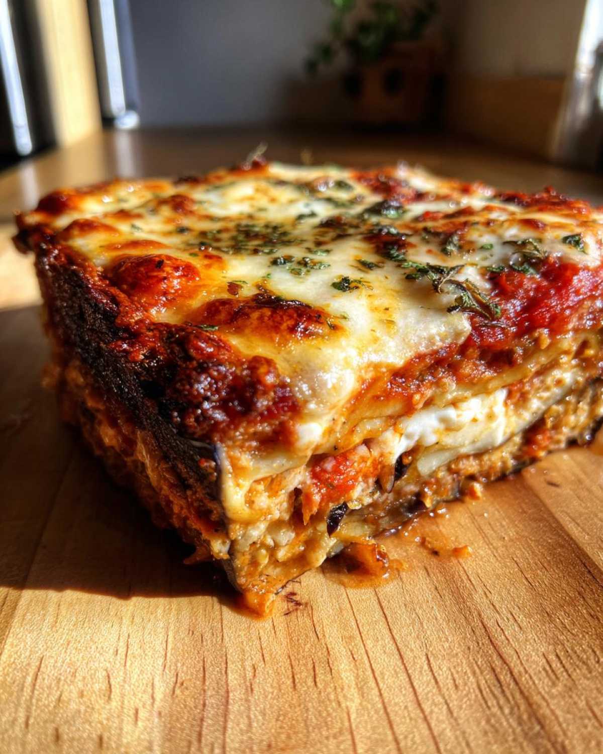 Eggplant Lasagna (Vegetarian) - detail 1