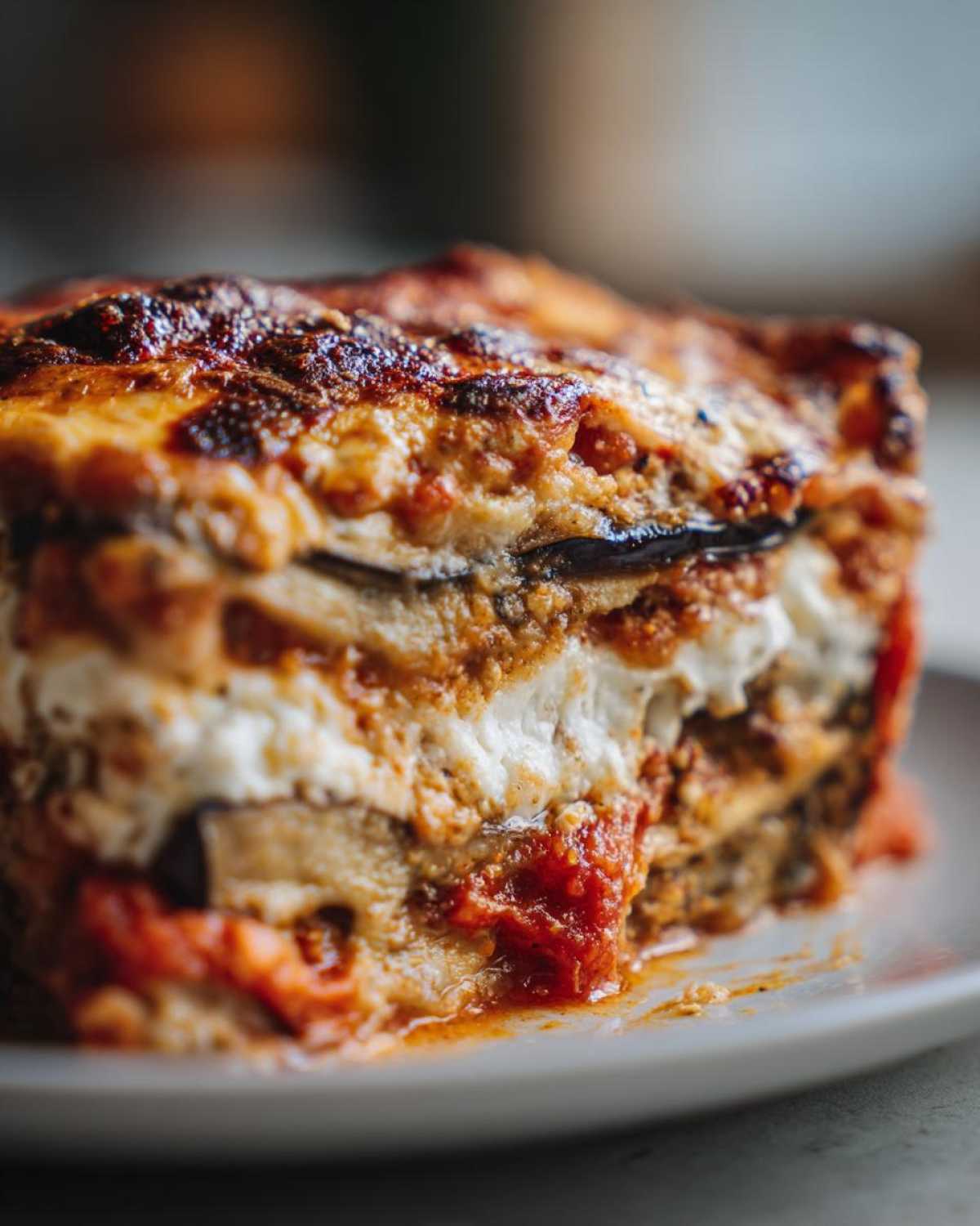 Eggplant Lasagna (Vegetarian) - detail 3