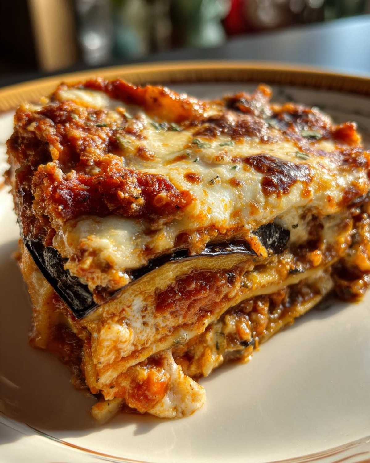 Eggplant Lasagna (Vegetarian) - detail 4