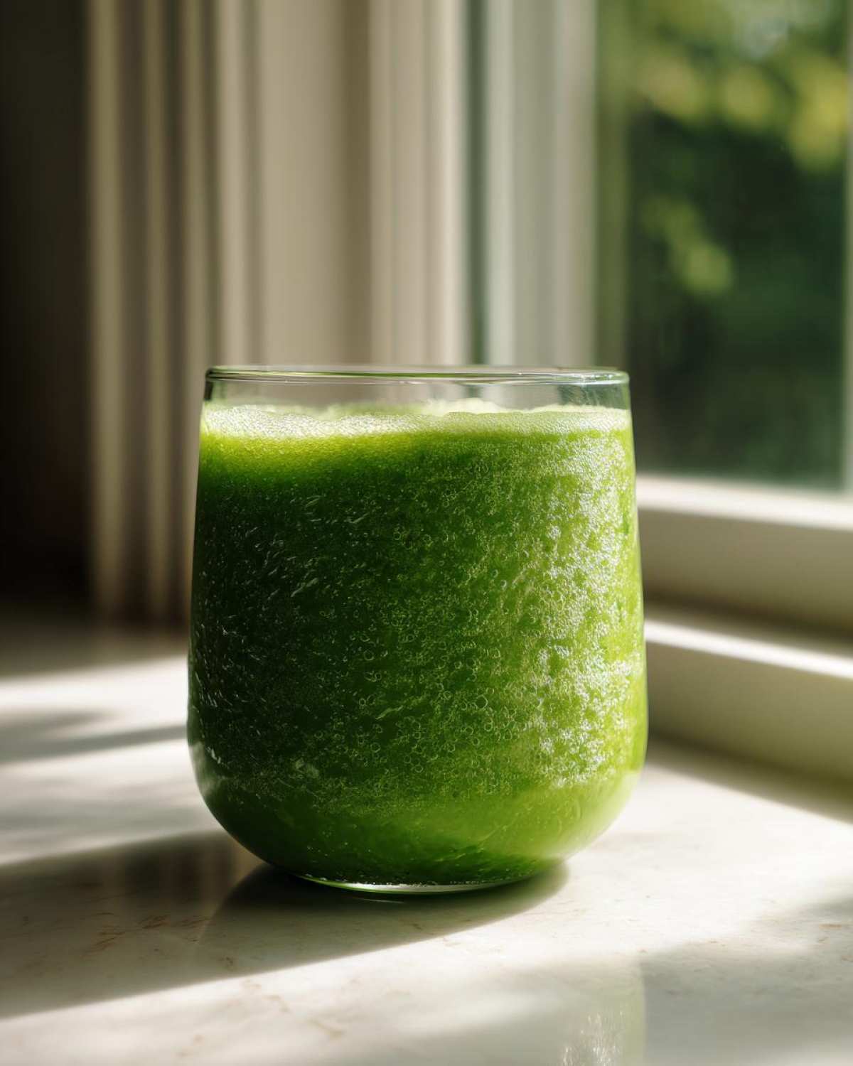 Green Detox Smoothie with Kale & Pineapple - detail 1