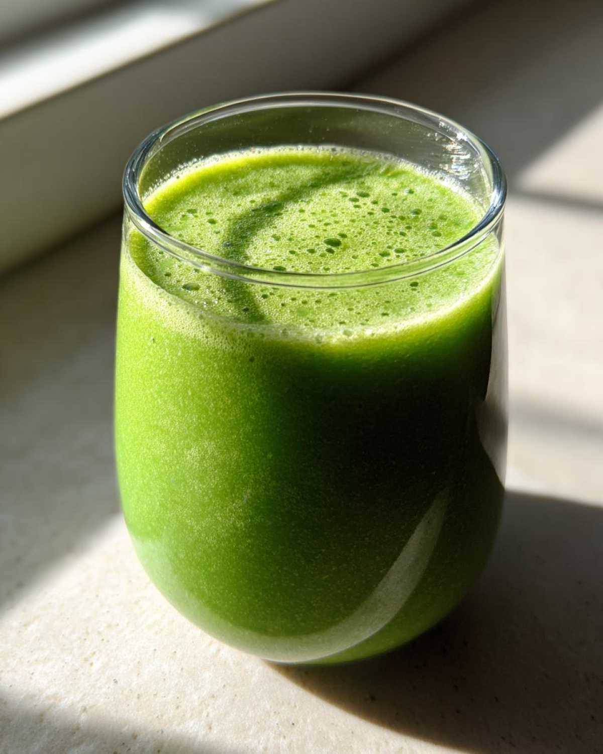 Green Detox Smoothie with Kale & Pineapple - detail 3