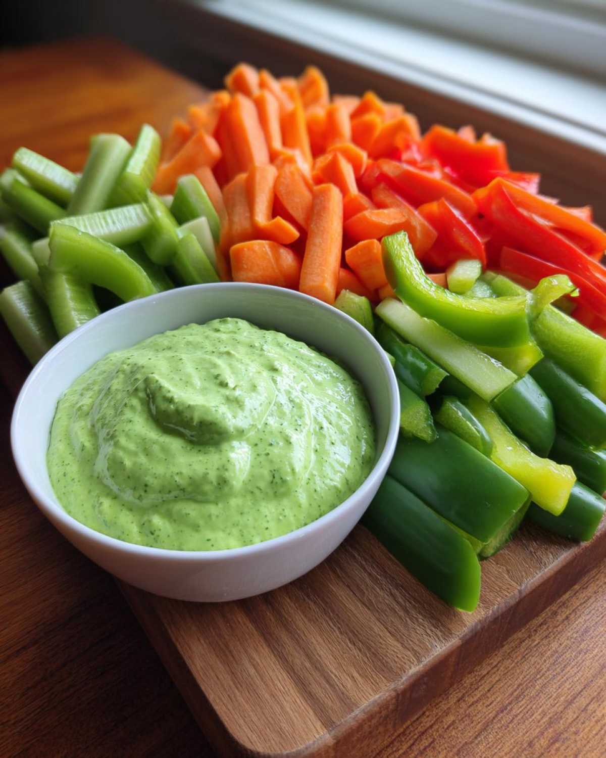 Green Goddess Veggie Dip Board - detail 1