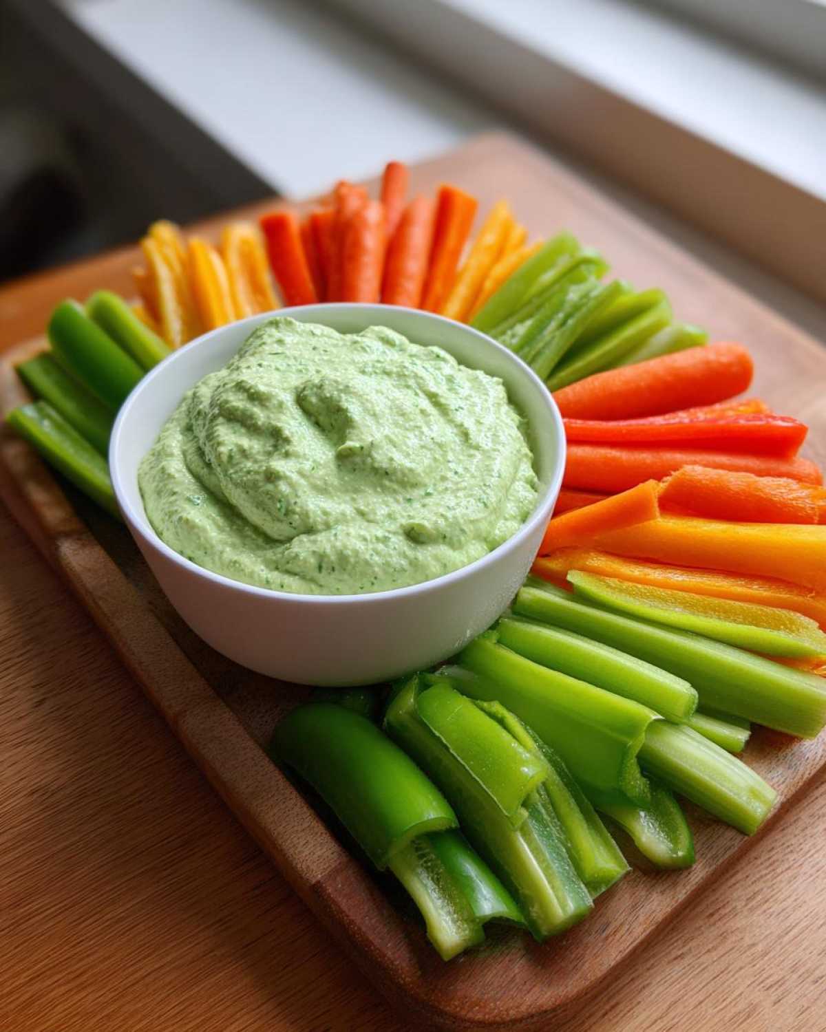 Green Goddess Veggie Dip Board - detail 3