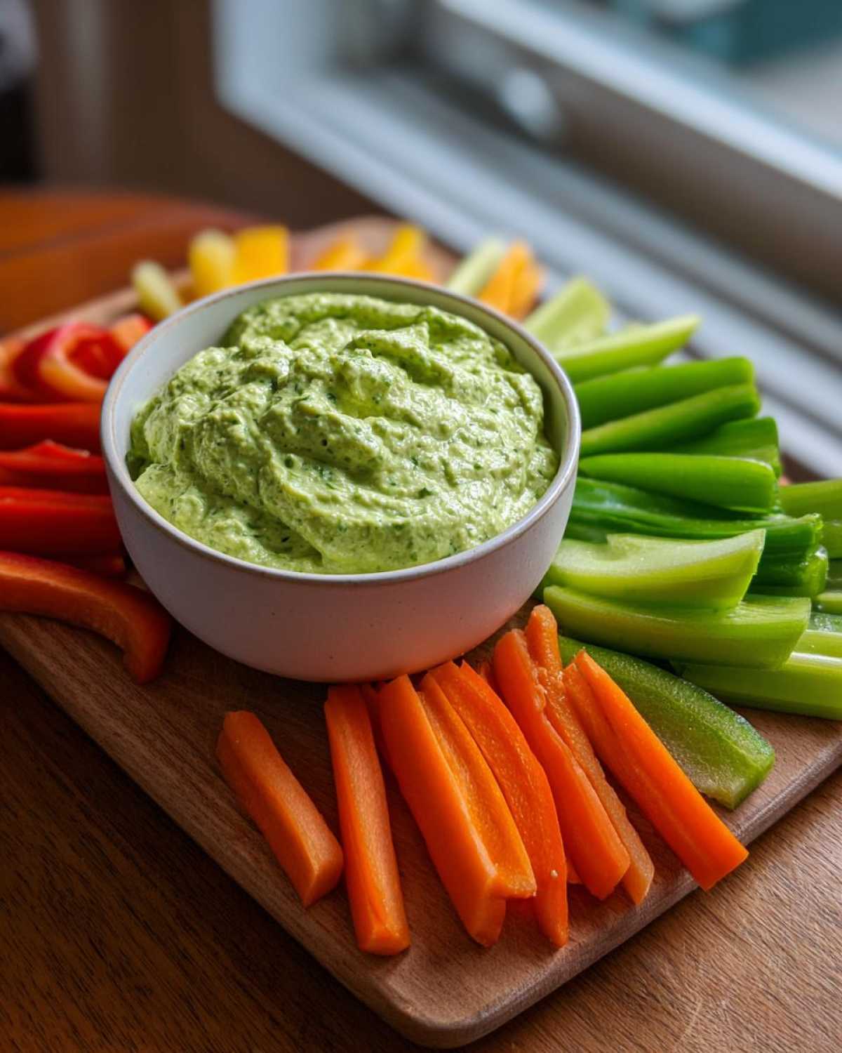 Green Goddess Veggie Dip Board - detail 4