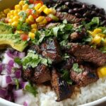 Grilled Steak Burrito Bowls