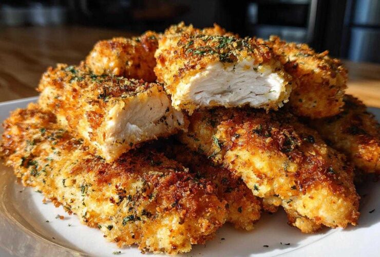 Healthy Baked Ranch Chicken Tenders