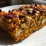 Healthy Pumpkin Spice Granola Bars