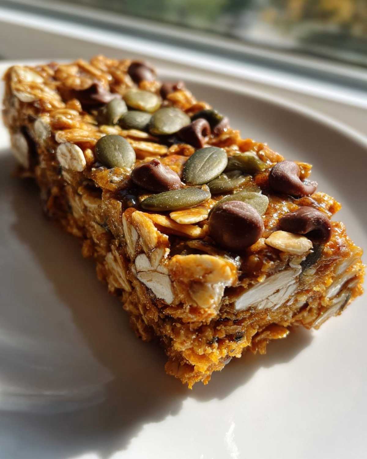 Healthy Pumpkin Spice Granola Bars - detail 4