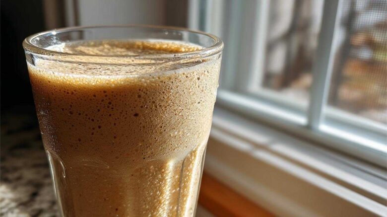 Homemade Gingerbread Protein Shake