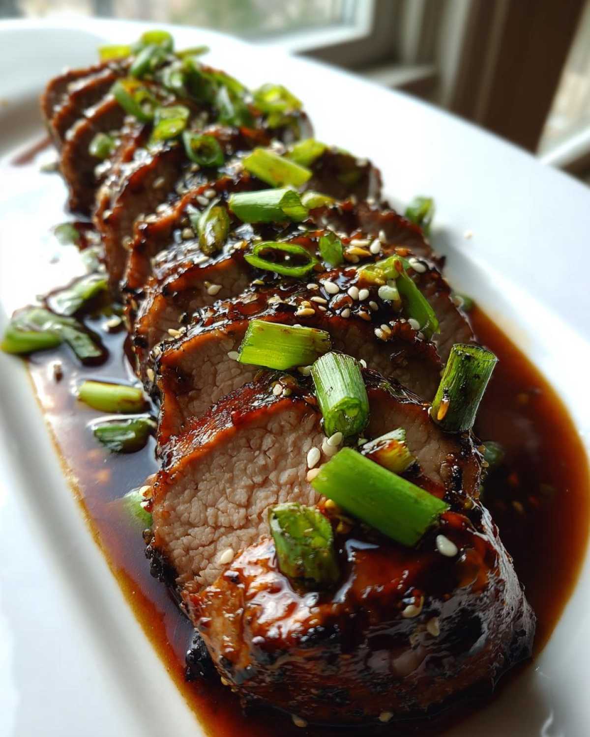 Honey Soy Glazed Pork Tenderloin - detail 1