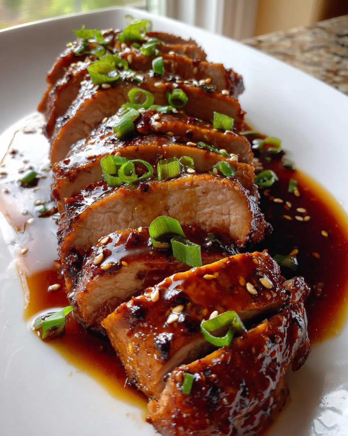 Honey Soy Glazed Pork Tenderloin - detail 3
