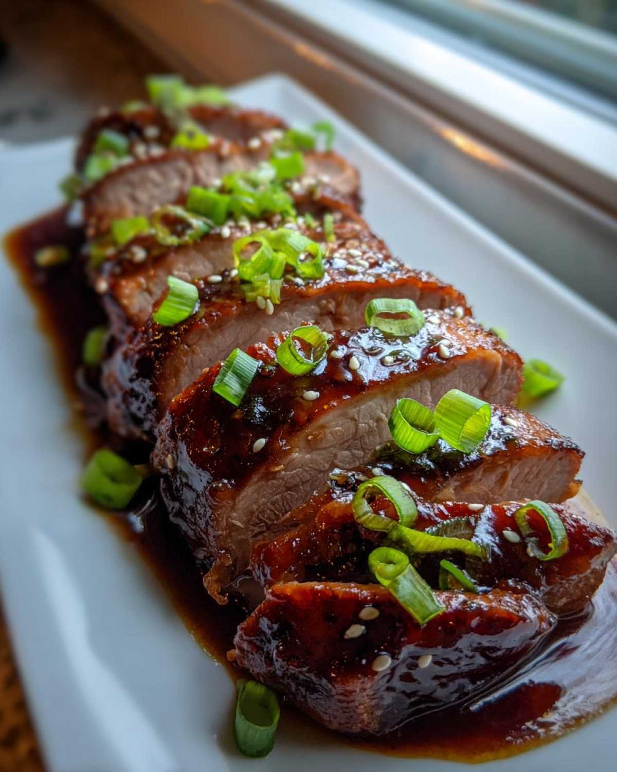 Honey Soy Glazed Pork Tenderloin - detail 4