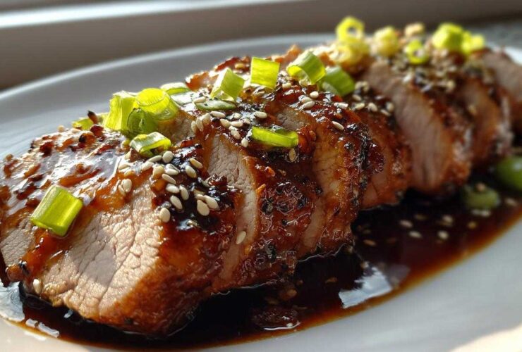 Honey Soy Glazed Pork Tenderloin