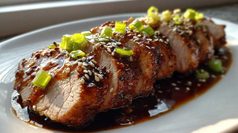 Honey Soy Glazed Pork Tenderloin