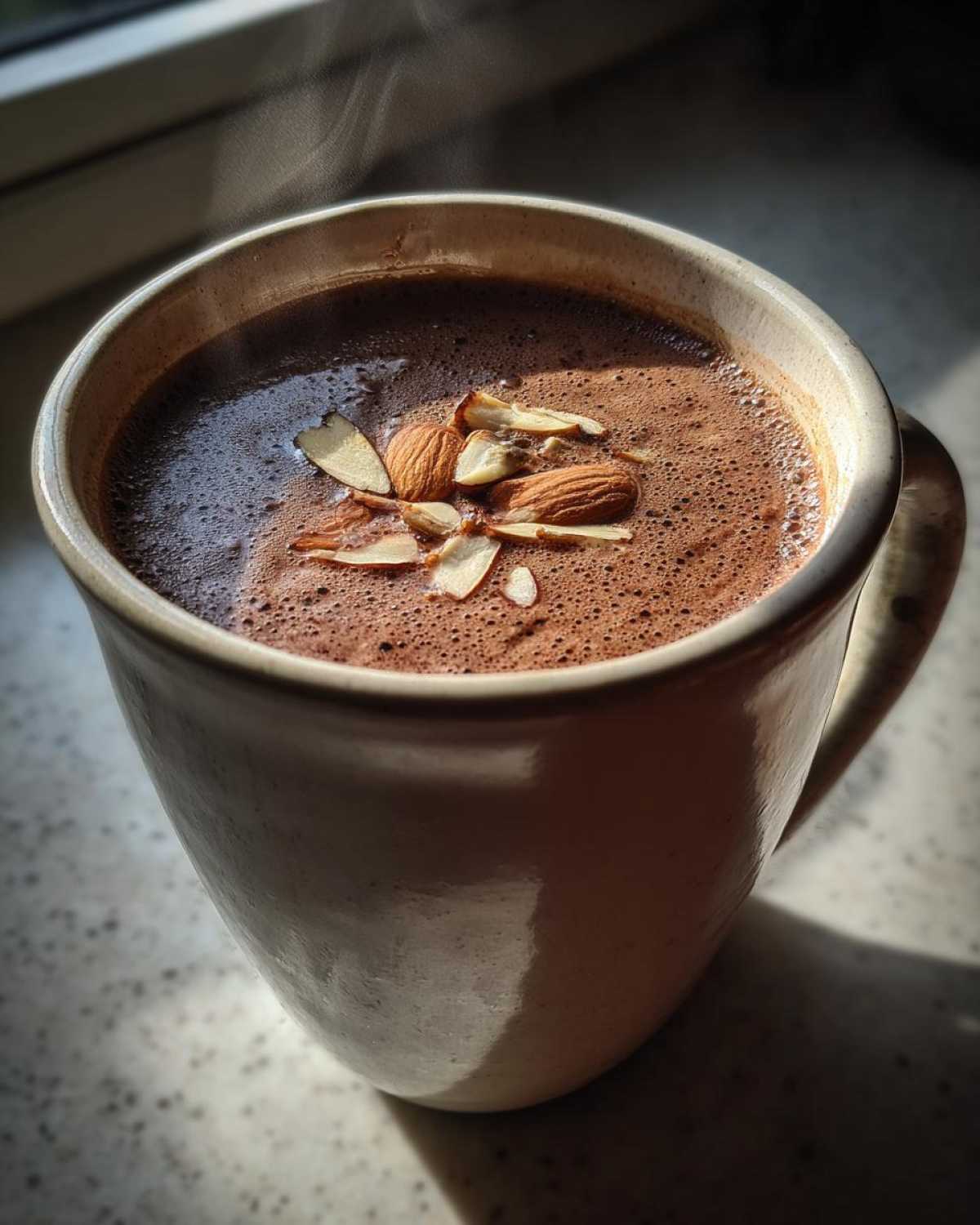 Hot Almond Mocha with Dates - detail 2
