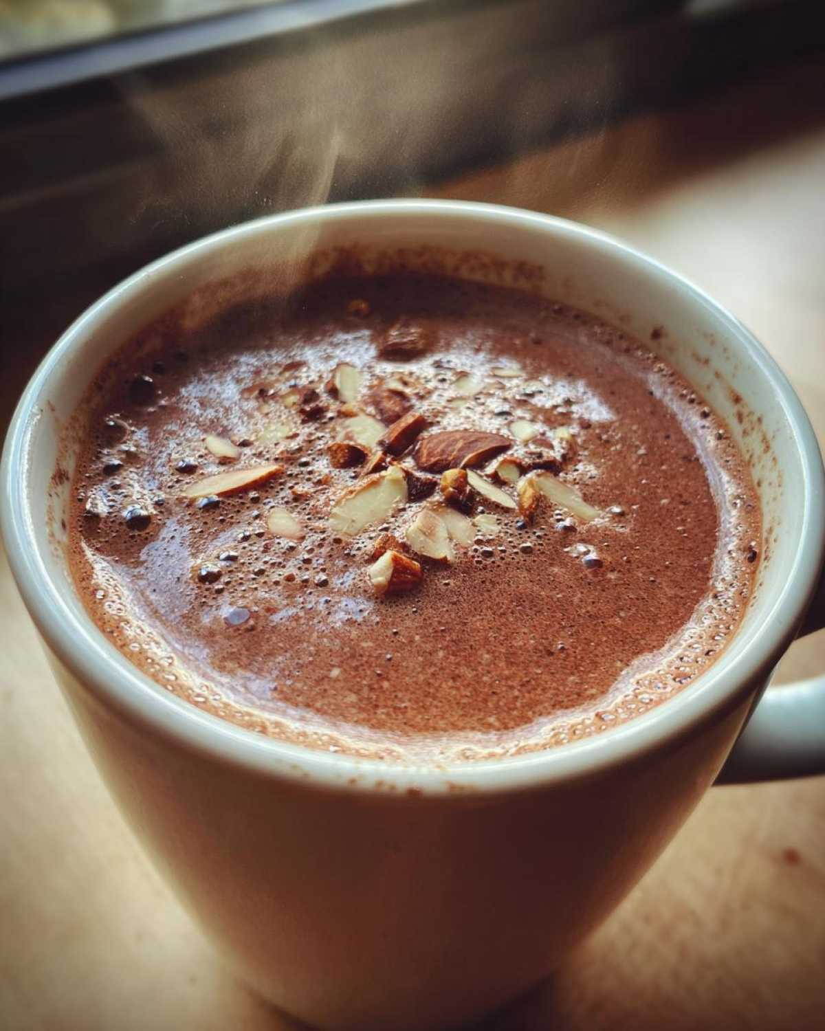 Hot Almond Mocha with Dates - detail 4