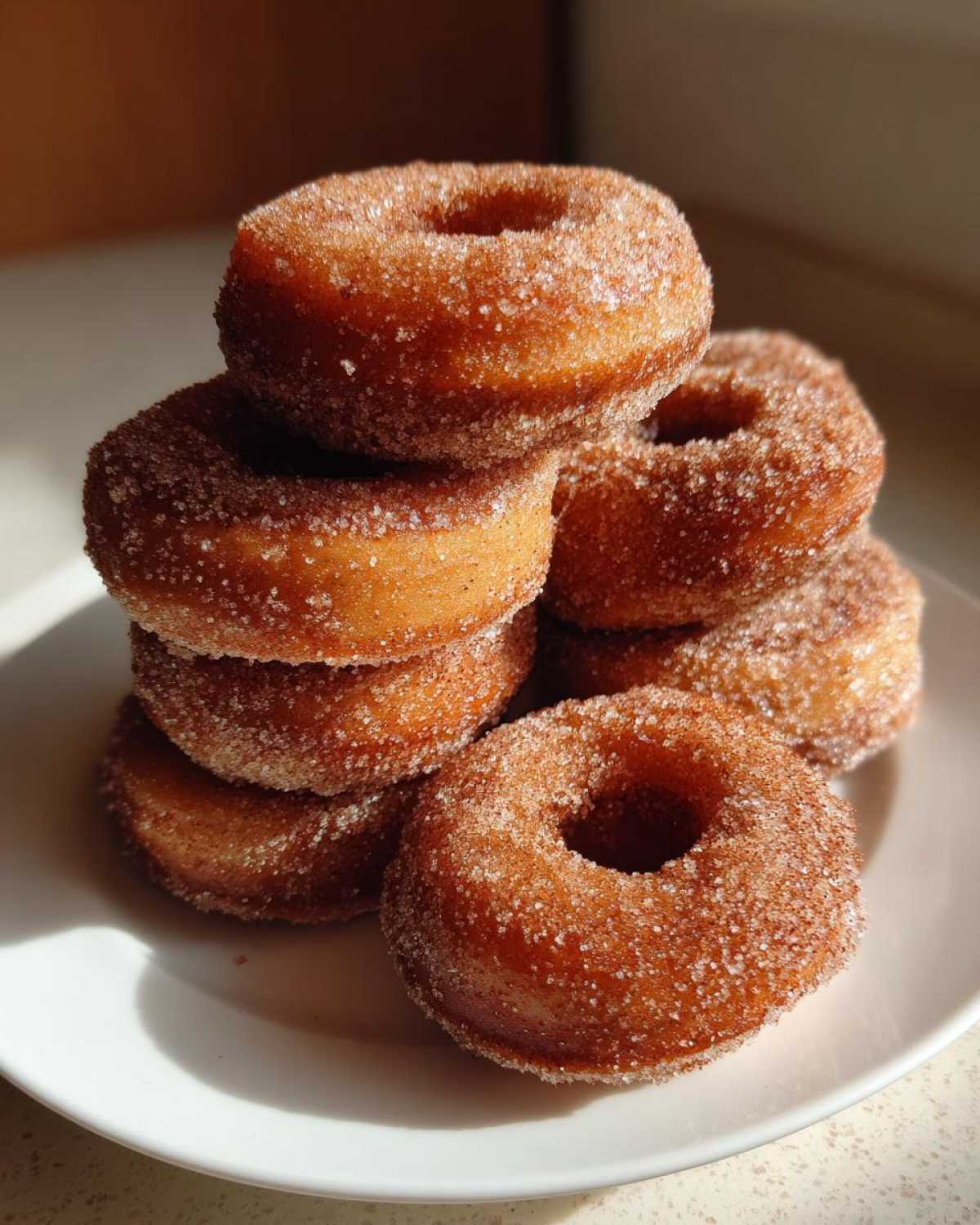 Hot Cinnamon Apple Cider Donuts - detail 1
