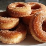 Hot Cinnamon Apple Cider Donuts