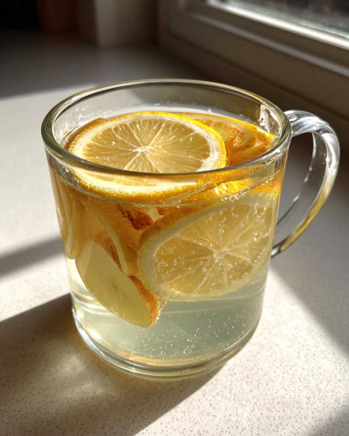 Hot Ginger Lemon Water Detox Drink - detail 3