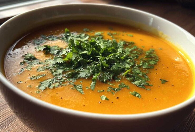 Immunity-Boosting Carrot Turmeric Soup