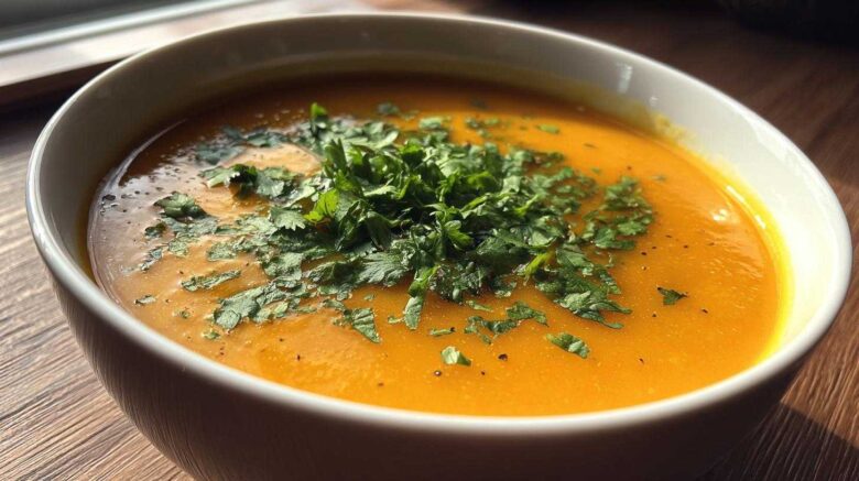 Immunity-Boosting Carrot Turmeric Soup