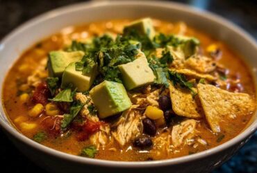 Instant Pot Chicken Tortilla Soup