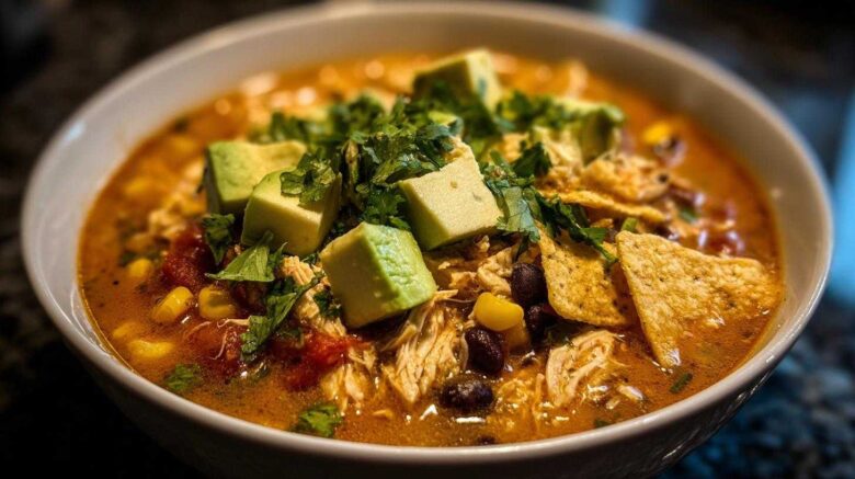 Instant Pot Chicken Tortilla Soup